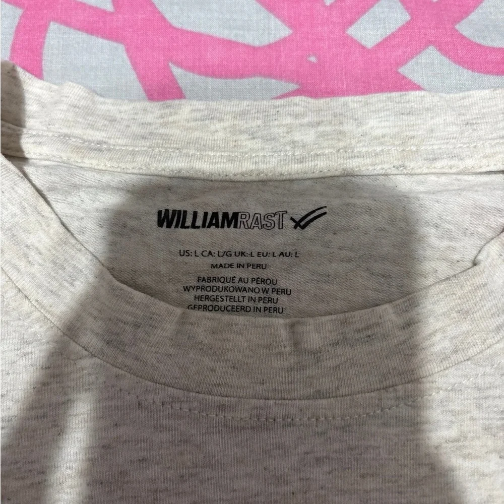 William Rast Oatmeal Heather T-Shirt - Picture 2 of 5